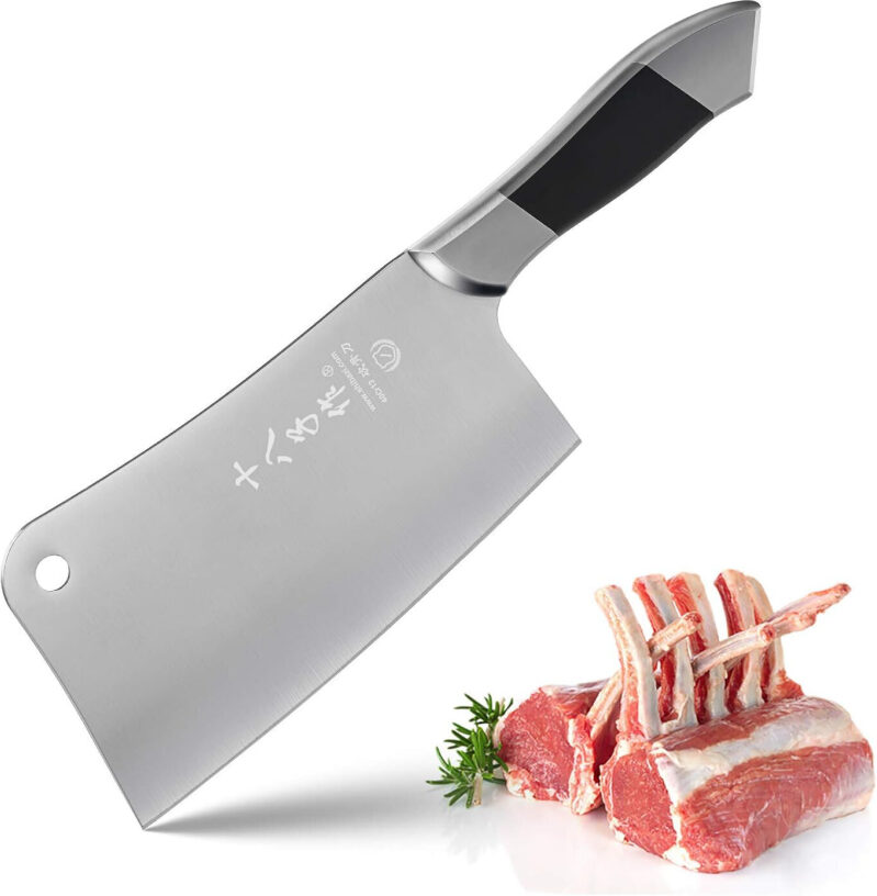 7-Inch Stainless Steel Cleaver with Prime Shipping