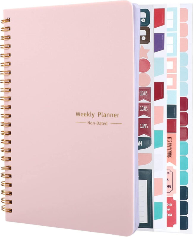 52-Week Non-Dated Weekly Planner - Ideal for Seamless Planning