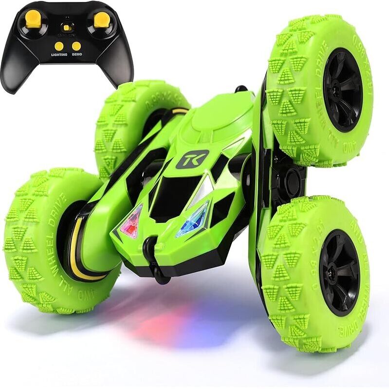 RC Flip Stunt Car: Double-Sided Driving for Ages 6-12