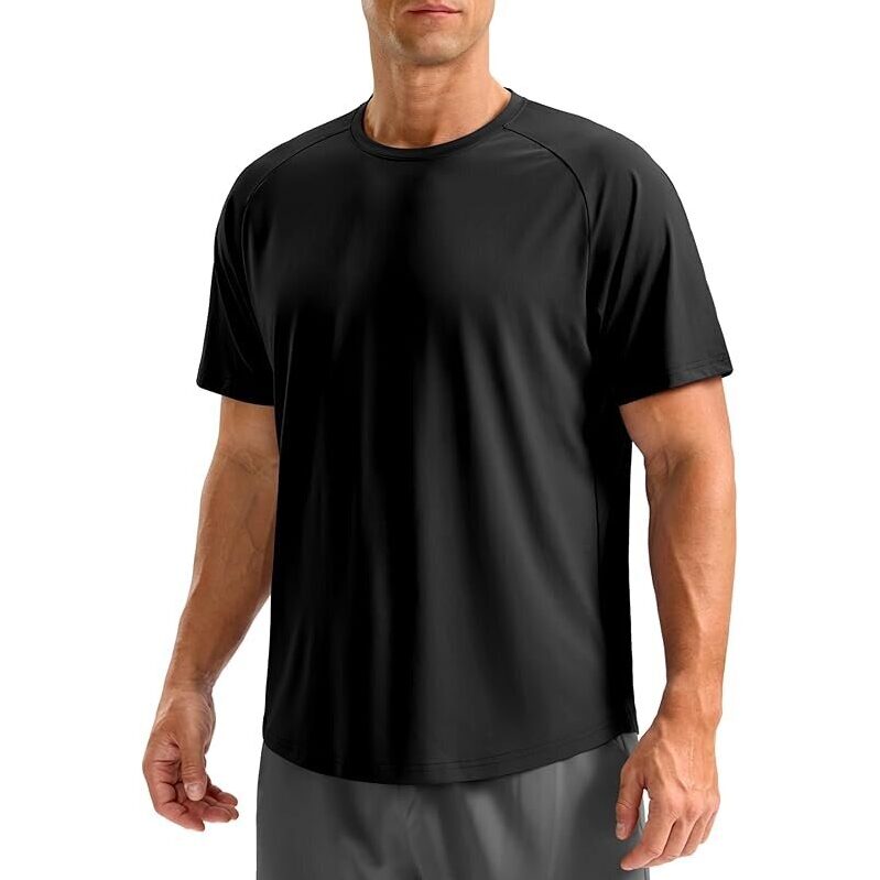 Soothfeel Mens Quick Dry Short Sleeve Workout Shirts: Cool & Comfortable Workout Gear