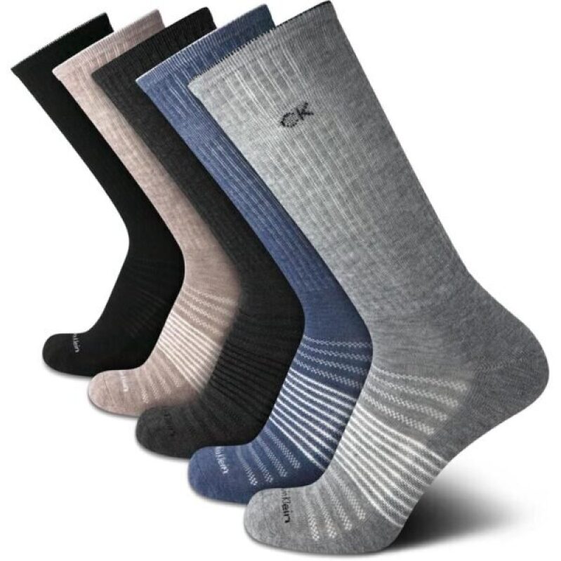 Calvin Klein Men's Crew Socks - 5 Pack, 21% Off
