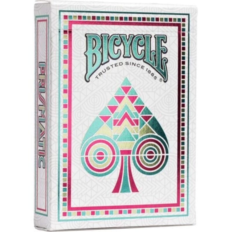 Bicycle Primatic Deck - Modern Vibrant Design, Foil Finish - Ideal for Card Games and Magic