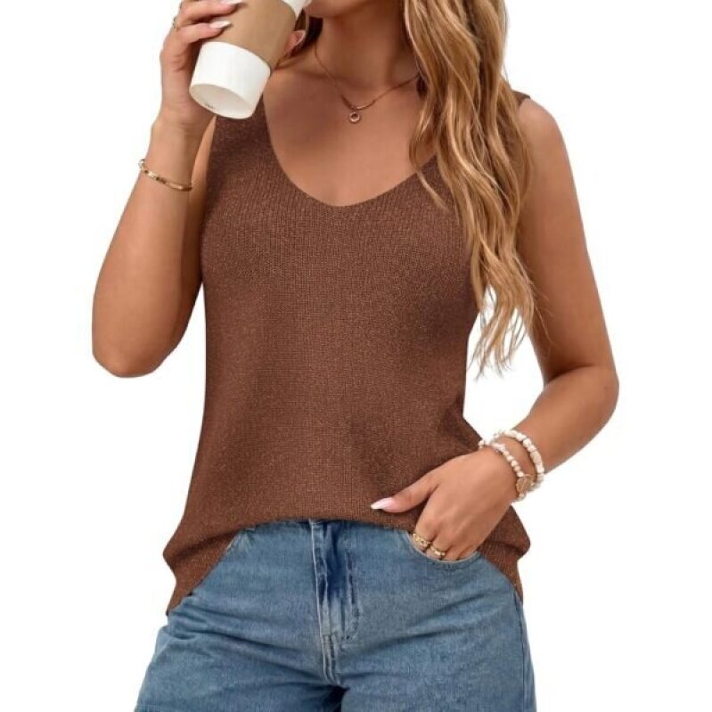 BTFBM Sleeveless Knit Tank Top - 72% Off
