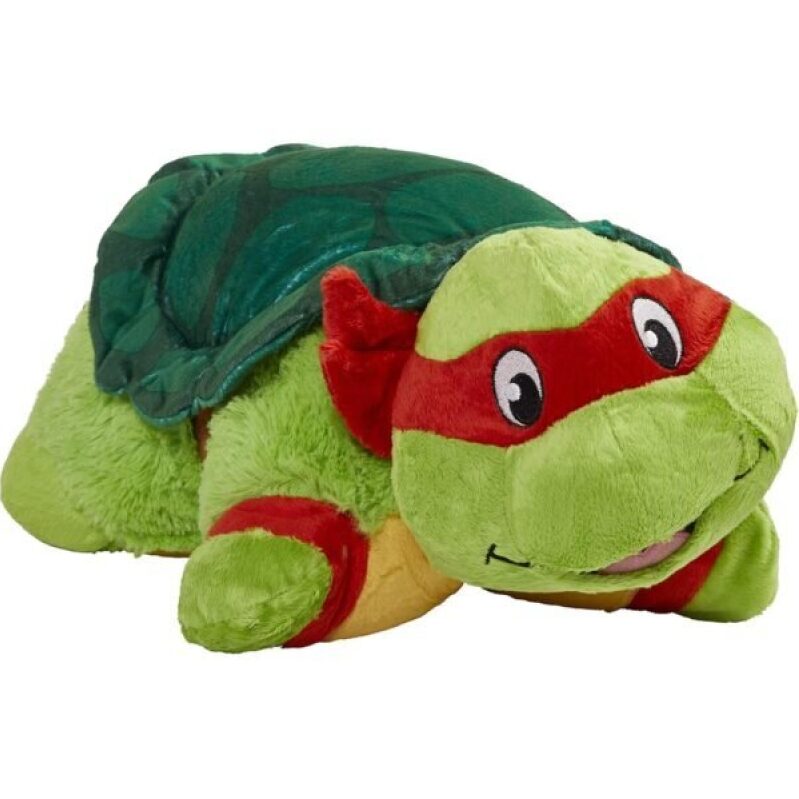 16-Inch Raphael Ninja Turtle Plush Pillow - Perfect for Kids