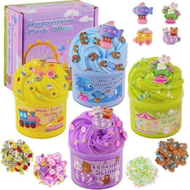 Amusement Park Slime Kits - Fun, Educational, and Safe Playtime