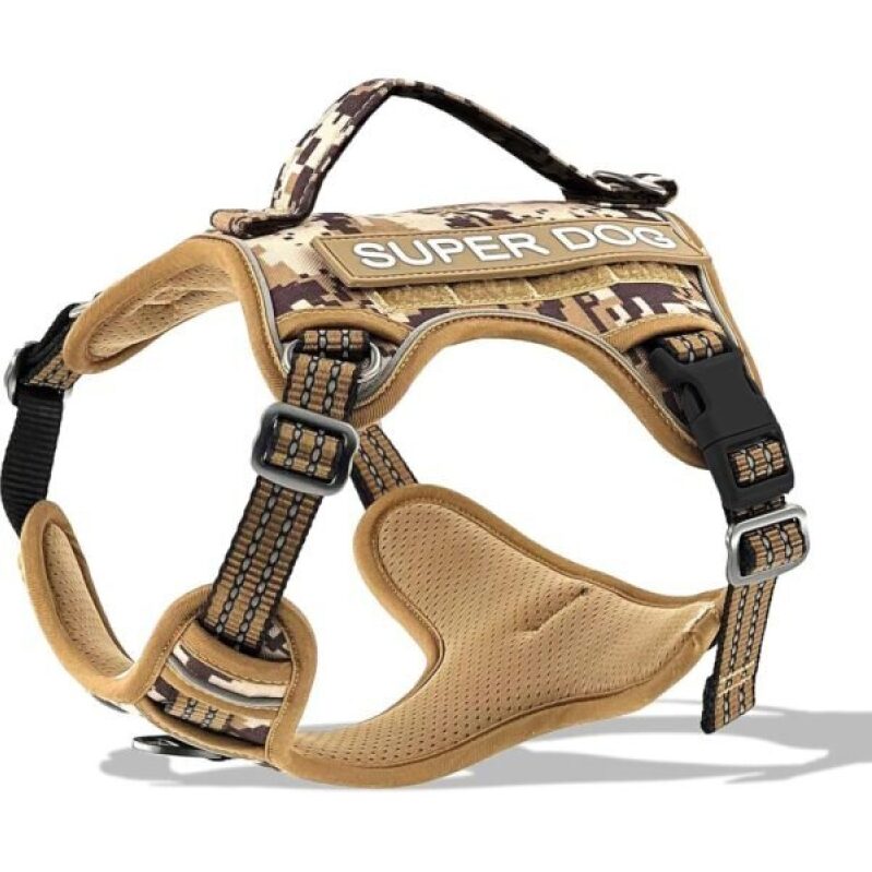 Tactical Camouflage Dog Harness - 50% Off