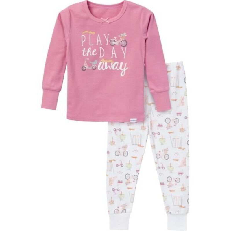 Gerber Girls' Toddler Snug Fit 2-Piece Pajama Set, Playground, 4T - 47% Off