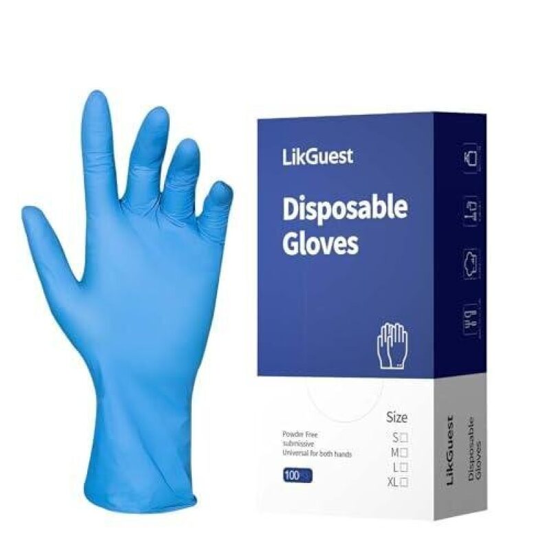Affordable and Safe Nitrile Disposable Gloves - 40% Discount