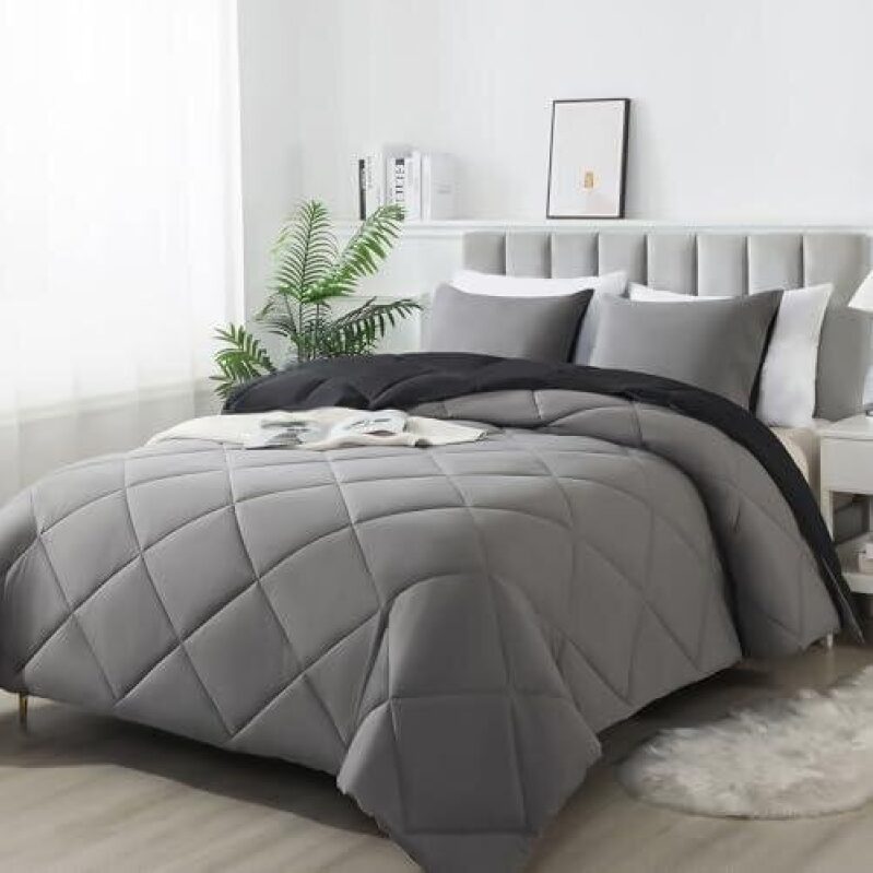 50% OFF: All-Season Polyester Comforter Set - Ultimate Comfort