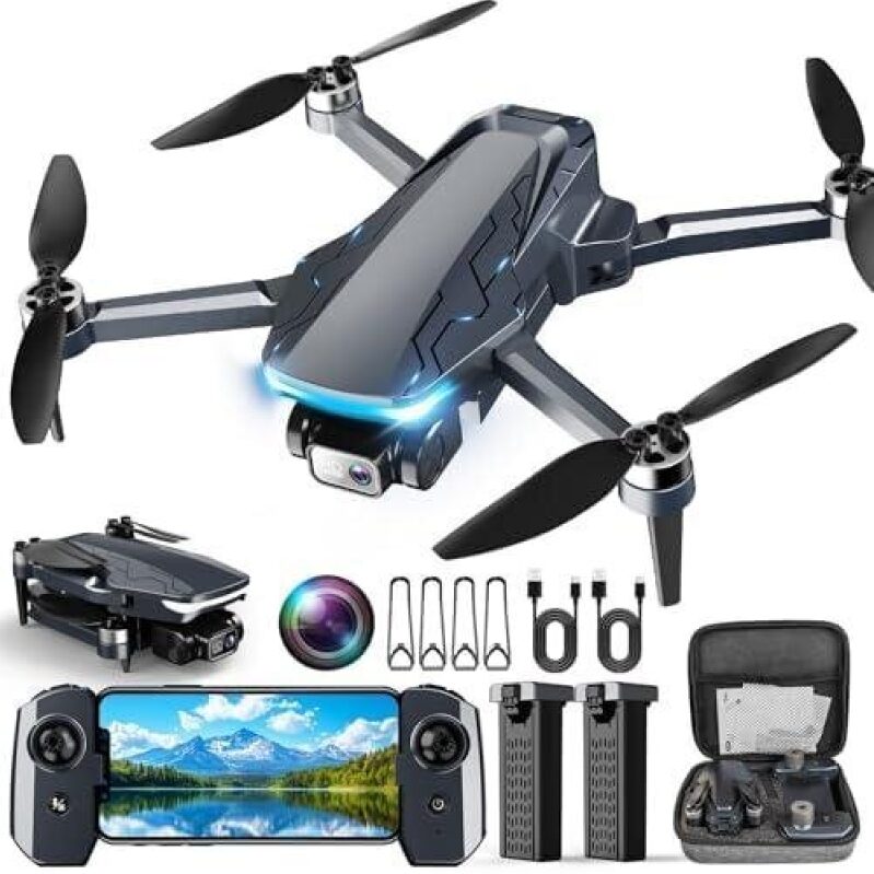 Smart Tracking Drone with 2K HD/Foldable Design - 60% Discount