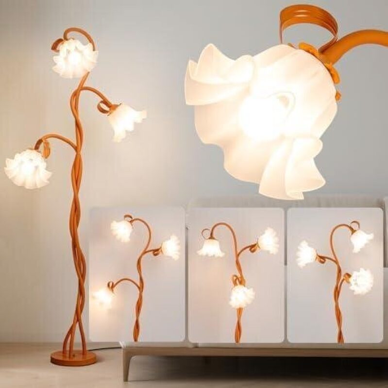 Adjustable Three-Color Eye Protection Floor Lamp - 40% Discount