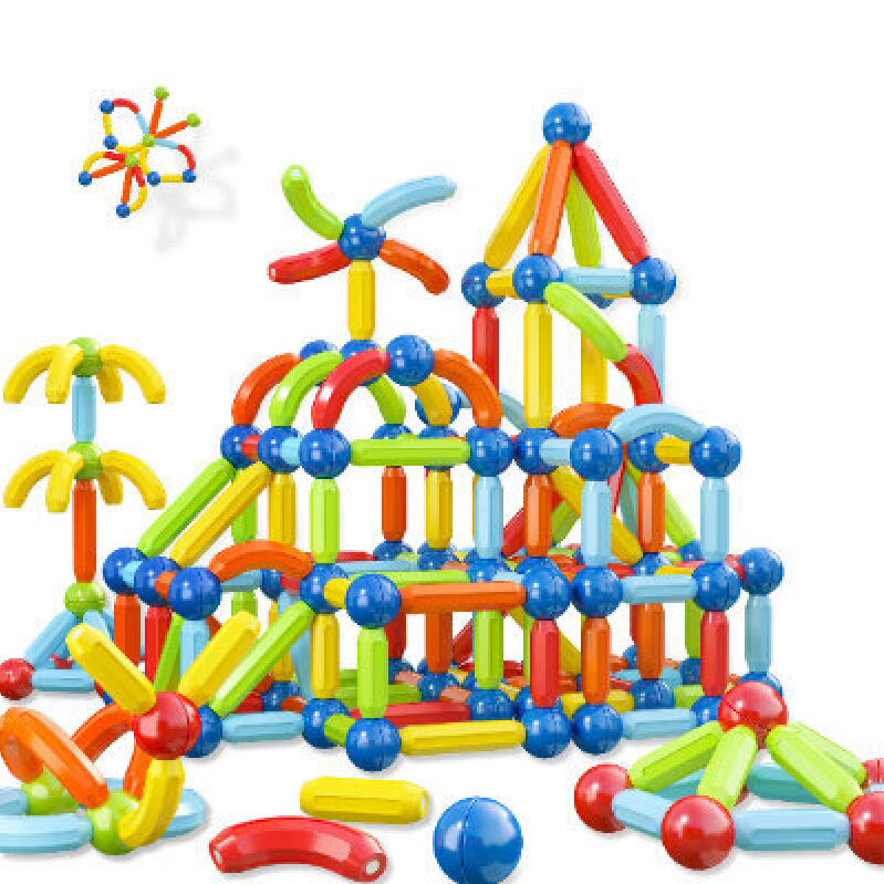 BigShu Magnetic Building Blocks - Educational & Fun Playset for Kids