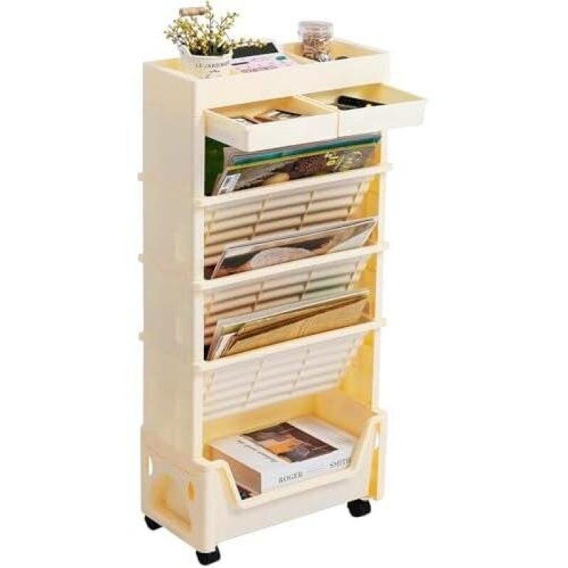 5-Layer Multi-Functional Cart on Wheels - 50% Discount
