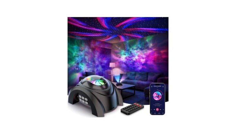 Rossetta Dual Lens Galaxy Projector - Perfect Night Sky Ambiance for Any Room