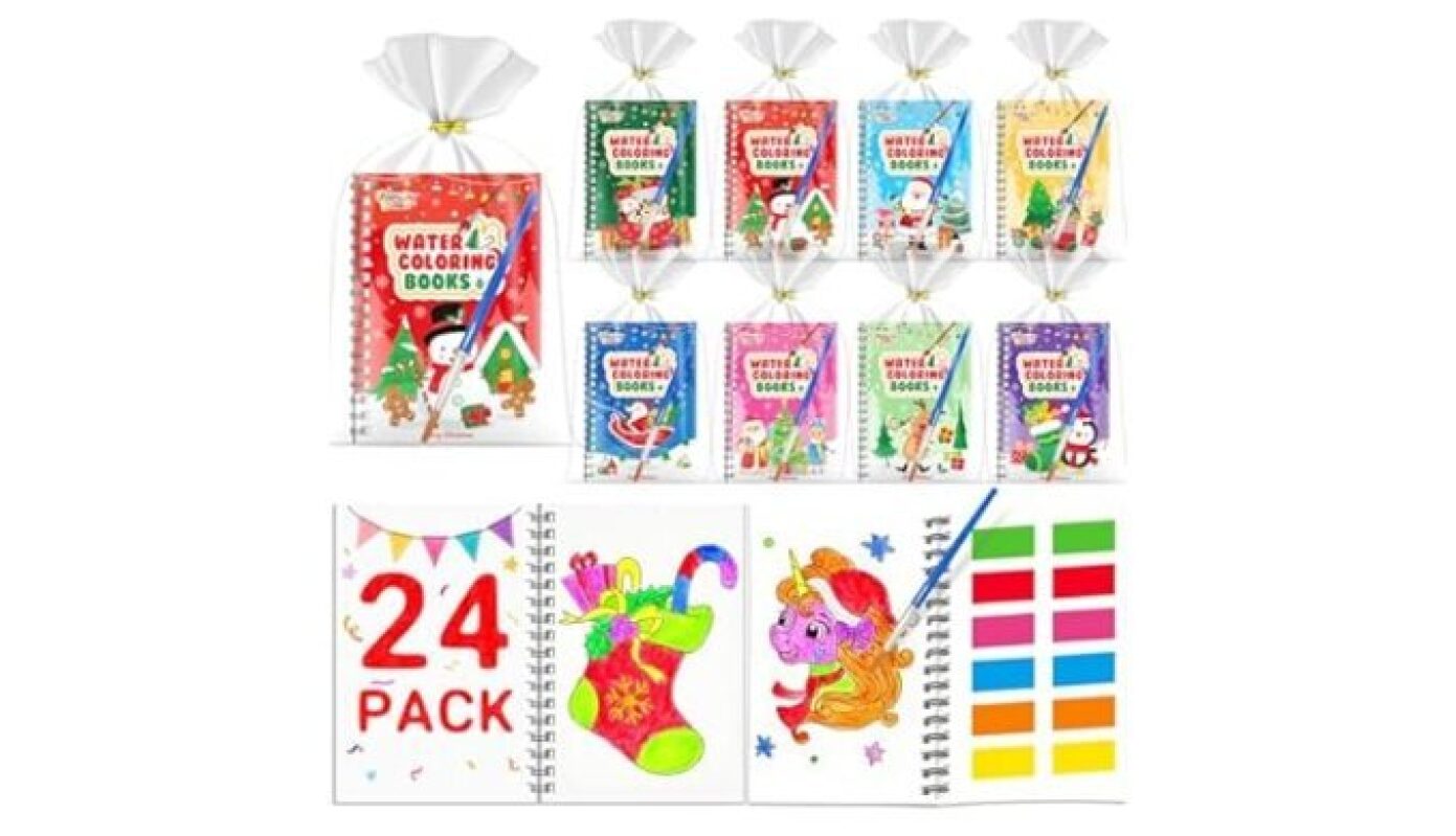 Festive Fun: FEREDO Kids Coloring Books Party Favors for Ages 4-8