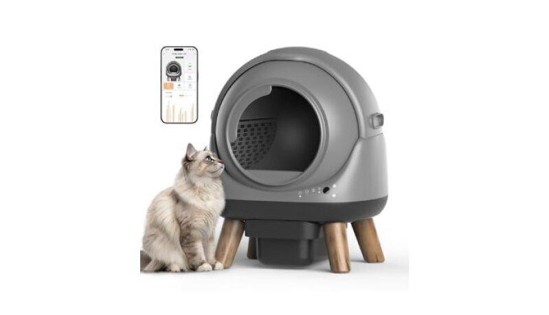 G1 Automatic Self-Cleaning Litter Box for Multiple Cats - Smart APP Control & Health Monitoring