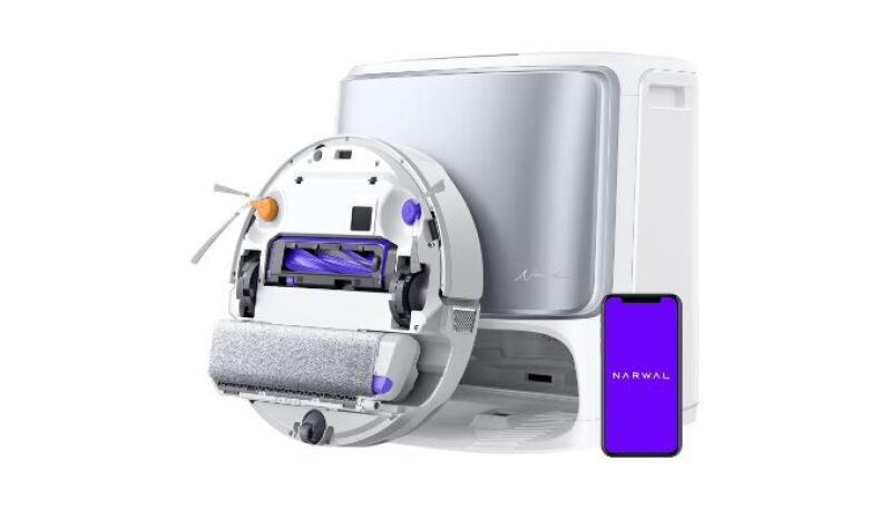 Narwal Flow Robot Vacuum and Mop Cleaner - Self Emptying, 22000Pa Suction
