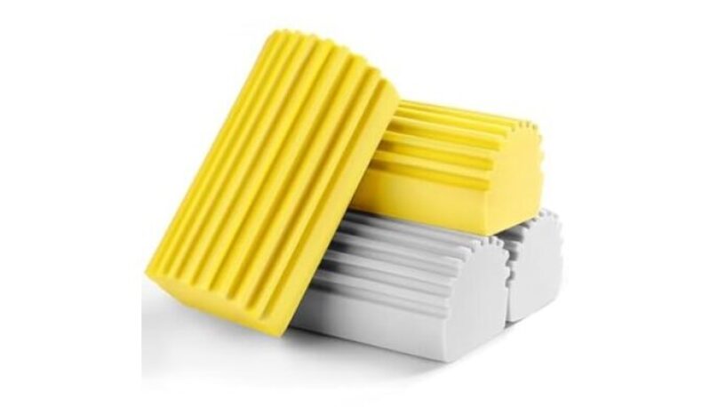 Jeymei 2pcs Damp Clean Duster Sponges