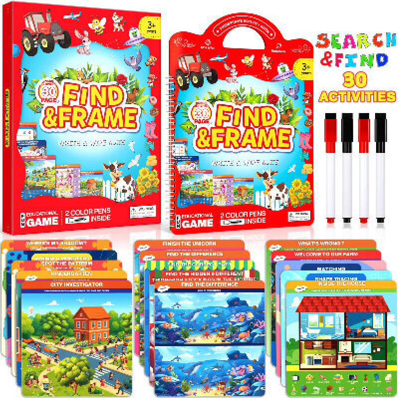 LAOSLAISI Kids Activity Books: Educational Fun for Little Learners