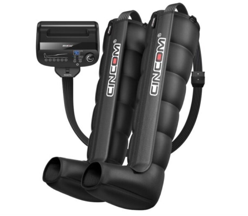 CINCOM Air Compression Recovery System - 6 Zone Professional Dynamic Pressure Leg Massager Boots 72% OFF