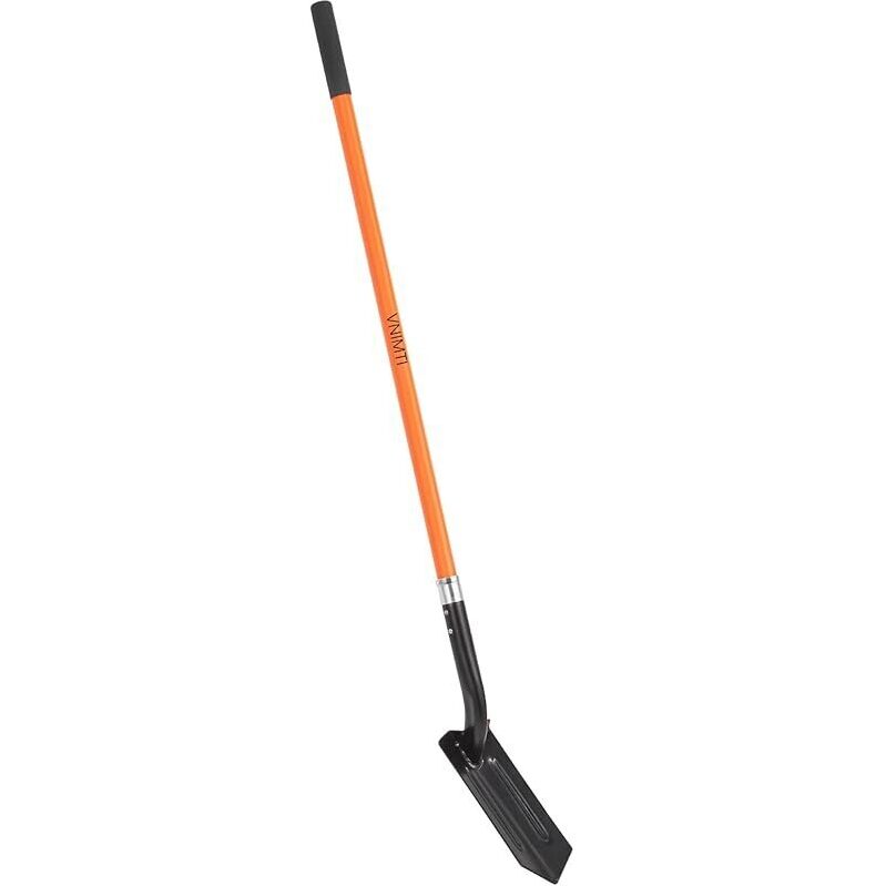 High-Efficiency 56-Inch Trench Shovel with Fiberglass Handle - Ideal for Precise Trenching