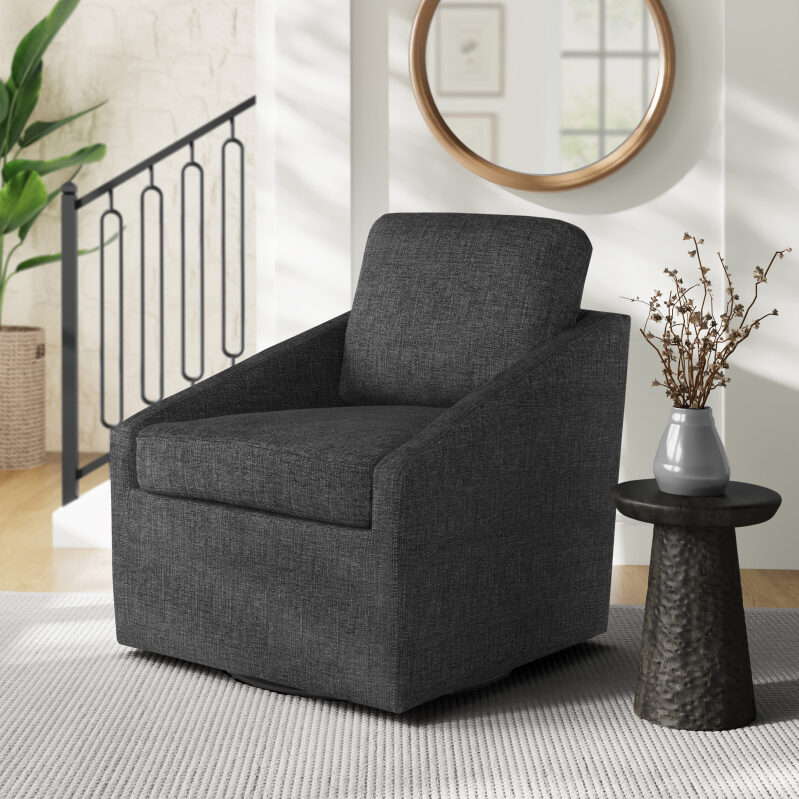 Harvard Modern Swivel Accent Chair - Premium Comfort and Style