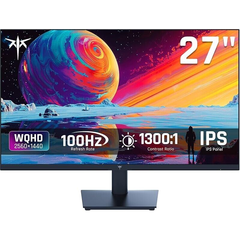 KTC H27T13 27-inch QHD 100Hz Gaming Monitor - Premium Visuals at a Great Price