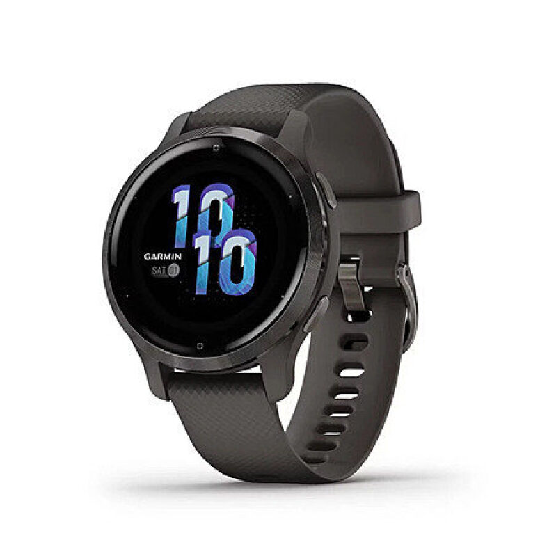 Garmin Venu 2S Smartwatch (Graphite) - Sleek Design, Advanced Features