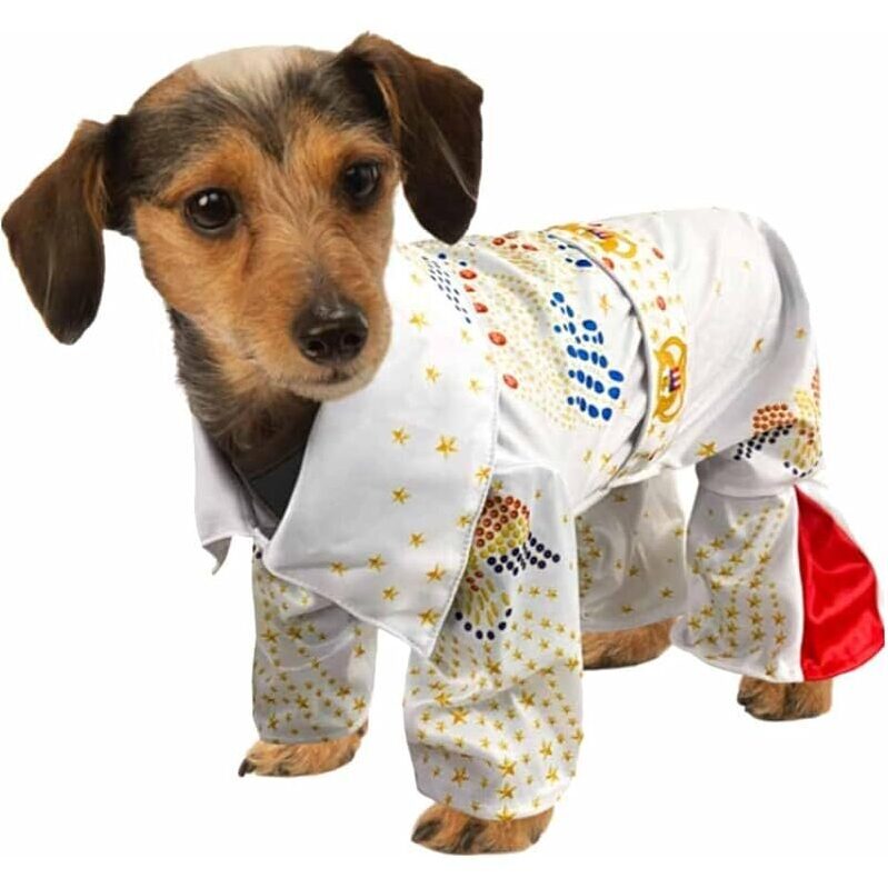 Elvis Presley Pet Costume for Dogs - Fun and Stylish Elvis Theme