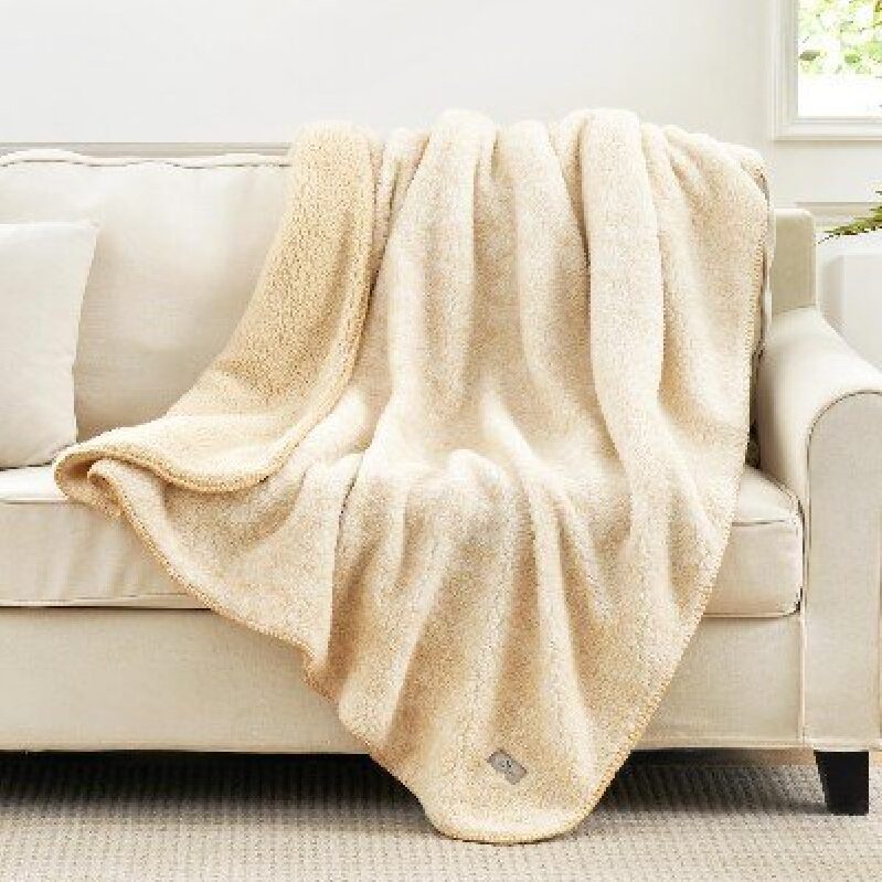 Cozy Bliss Double-Sided Lamb's Wool Blanket - 50