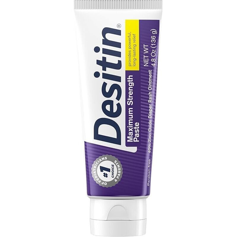 Desitin Maximum Strength Baby Diaper Rash Cream - 4.8oz