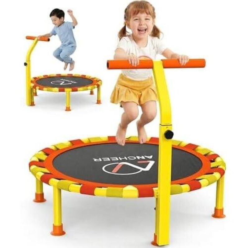 38” Toddler Trampoline with 40% Discount - Safe and Fun for Kids