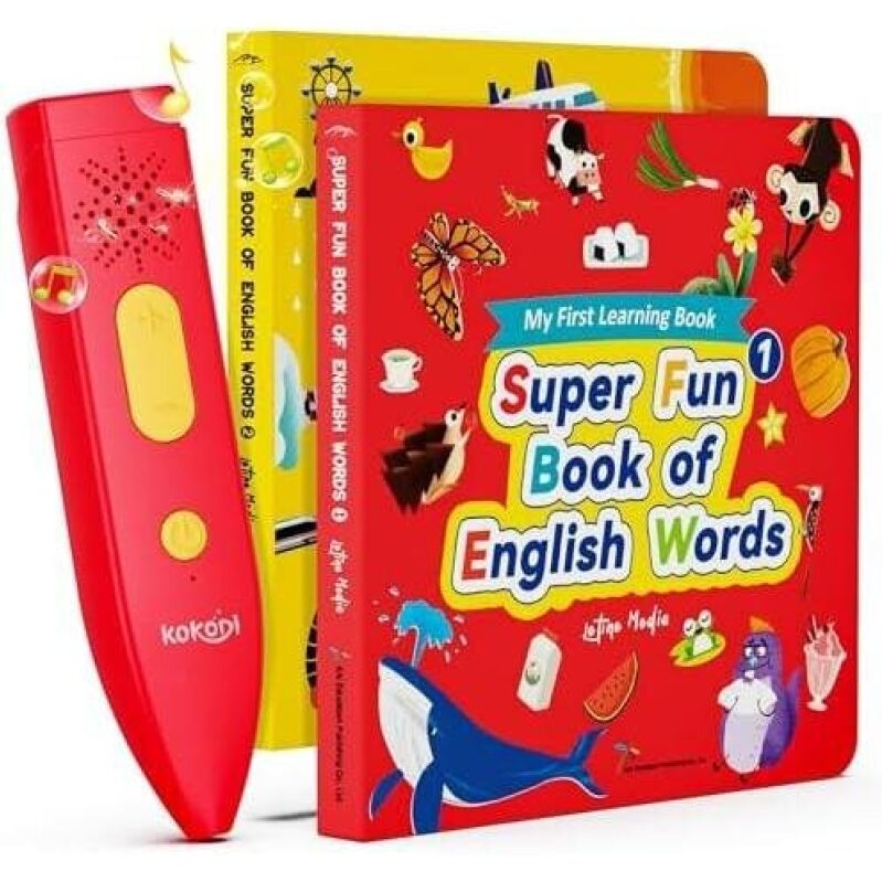 Interactive Audio Learning Book Set 50% OFF - Boost Your Child's Vocabulary