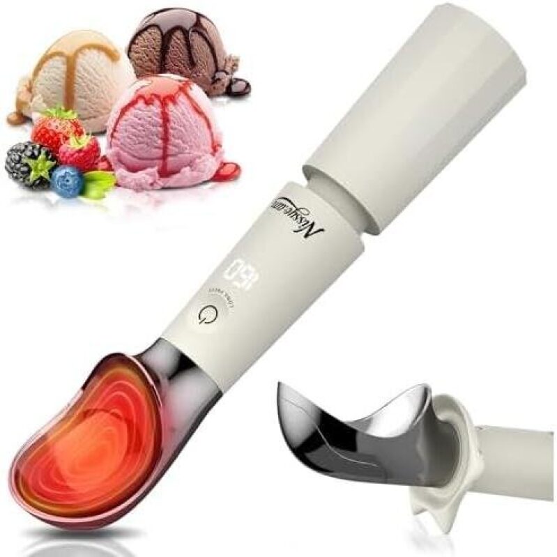 Electric Heating Ice Cream Scoop with 3 Speeds - 40% Discount