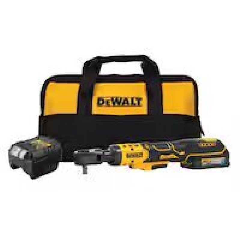 Powerful DEWALT 20-Volt MAX Lithium-Ion Cordless Ratchet for Heavy-Duty Tasks