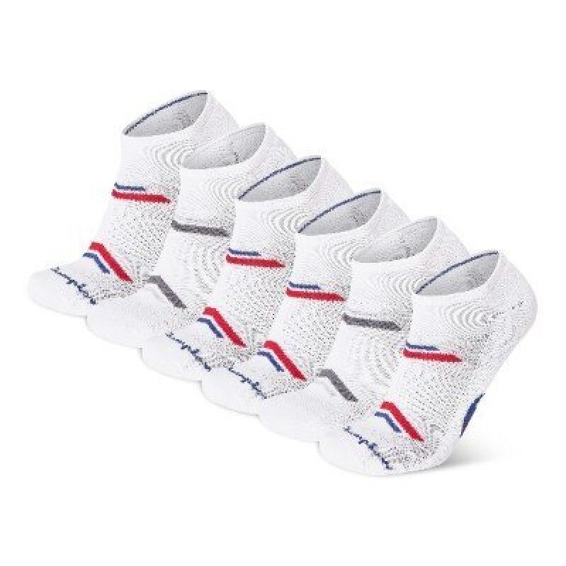 6-Pack Men's Low-Cut Sports Socks - Comfortable & Durable