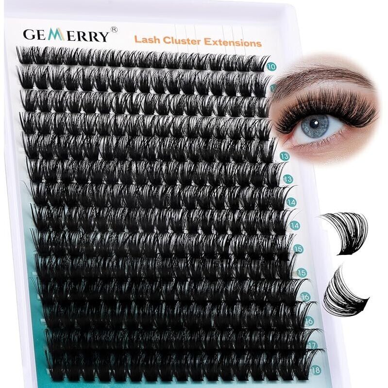 Affordable 280pc Fluffy Lash Cluster Extensions