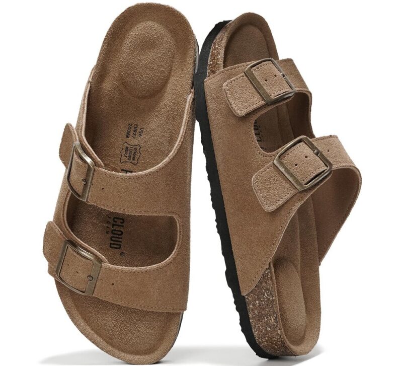 Affordable Project Cloud Women's Sandals with Cork Footbed - Summer Deal