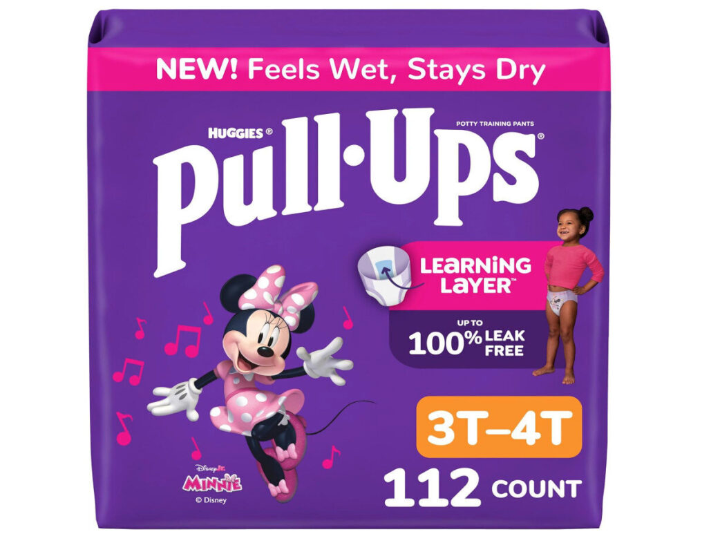 Affordable Huggies Pull-Ups for Girls, 3T-4T, 112 Count - Prime Free Shipping