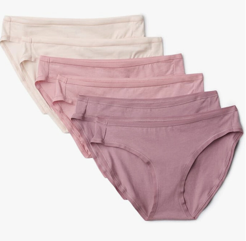 Amazon Essentials Women's Cotton Underwear - 6 Pack