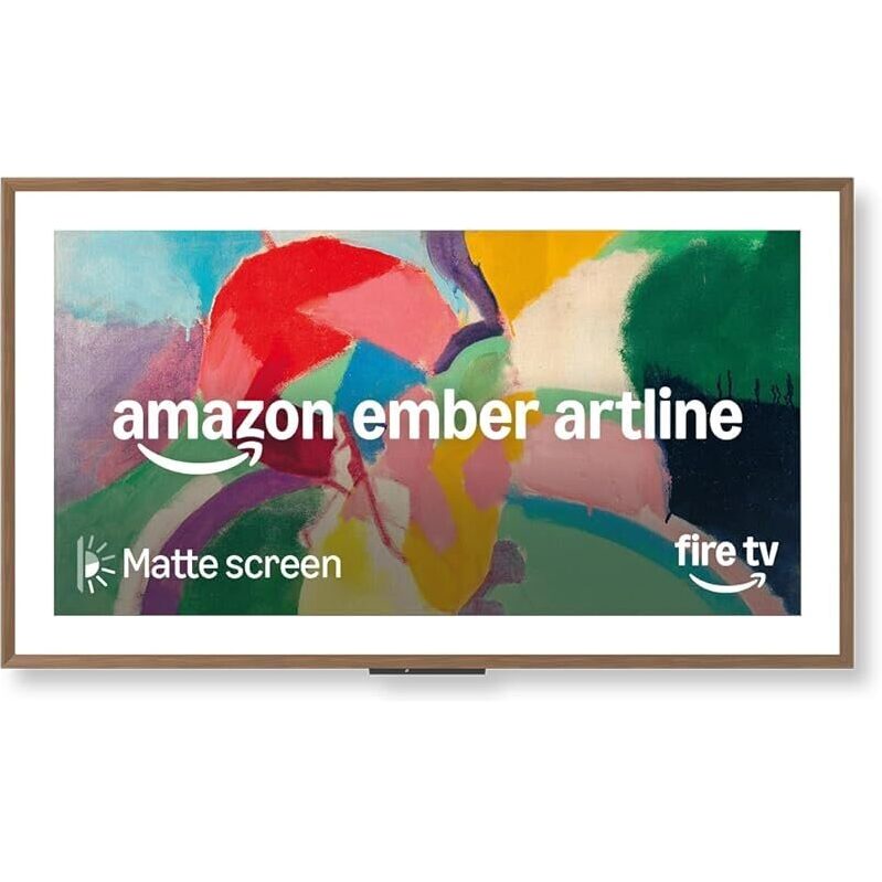 Amazon Ember Artline 55-inch 4K Ultra HD QLED Smart TV with Fire TV