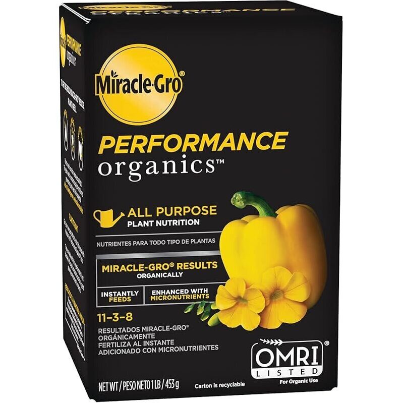 Miracle-Gro Performance Organics All Purpose Plant Nutrition 1LBS