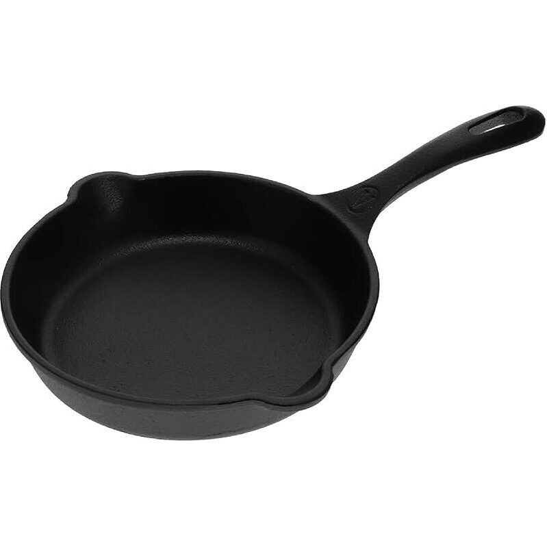 Victoria 6.5-Inch Cast Iron Skillet: Ultimate Heat Retention & Grip