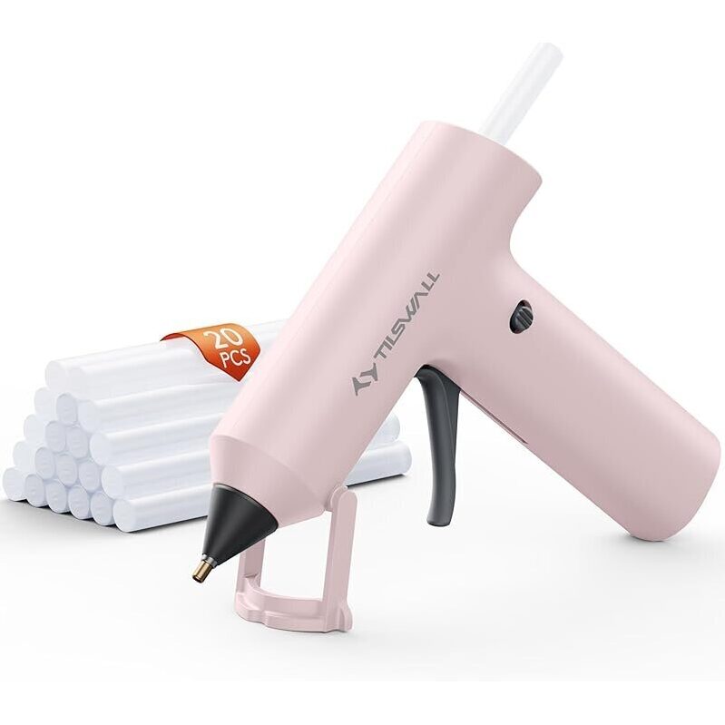 Tilswall Cordless Hot Glue Gun - Efficient and Reliable DIY Tool