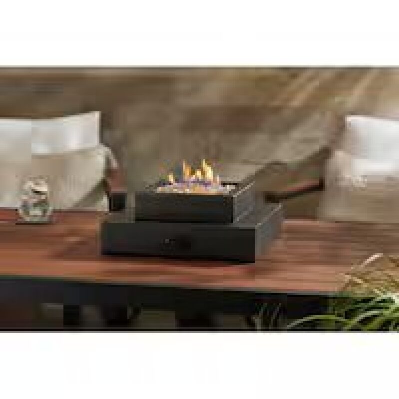 Hampton Bay Summerfield Propane Fire Pit Table: Cozy Patio Warmth