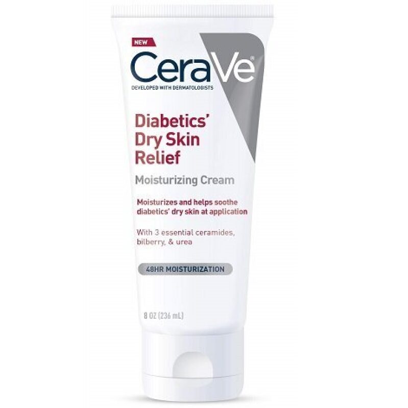 CeraVe Diabetics' Dry Skin Relief Moisturizing Cream - 8 oz