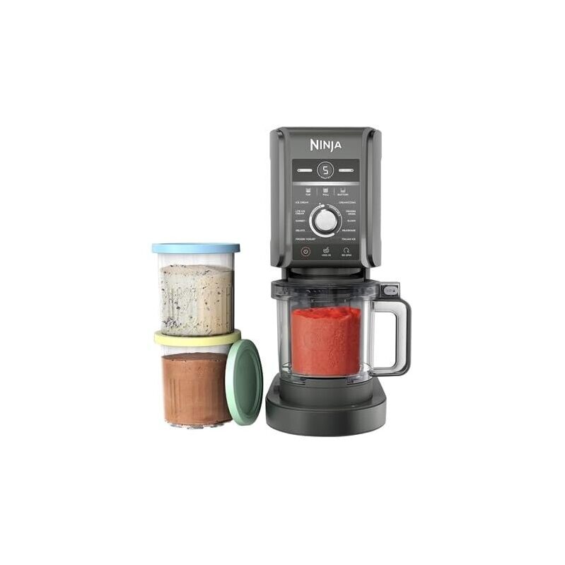 Ninja CREAMi Deluxe 11-in-1 Ice Cream & Frozen Treat Maker - Refurbished