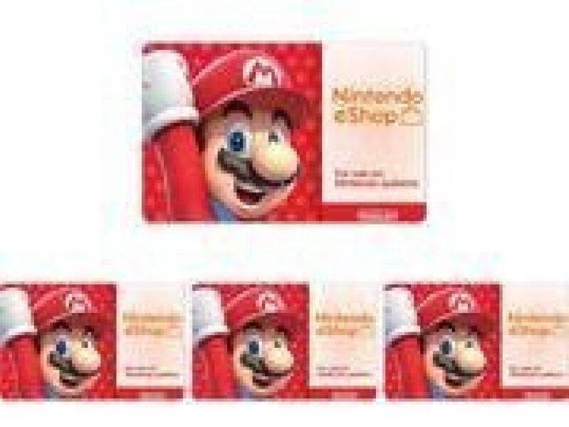 4-Pack $50 Nintendo eShop Gift Cards - Perfect Gaming Gift