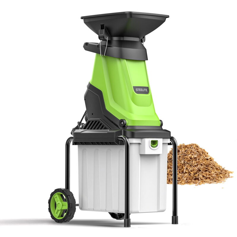 Heavy-Duty Electric Wood Chipper Shredder