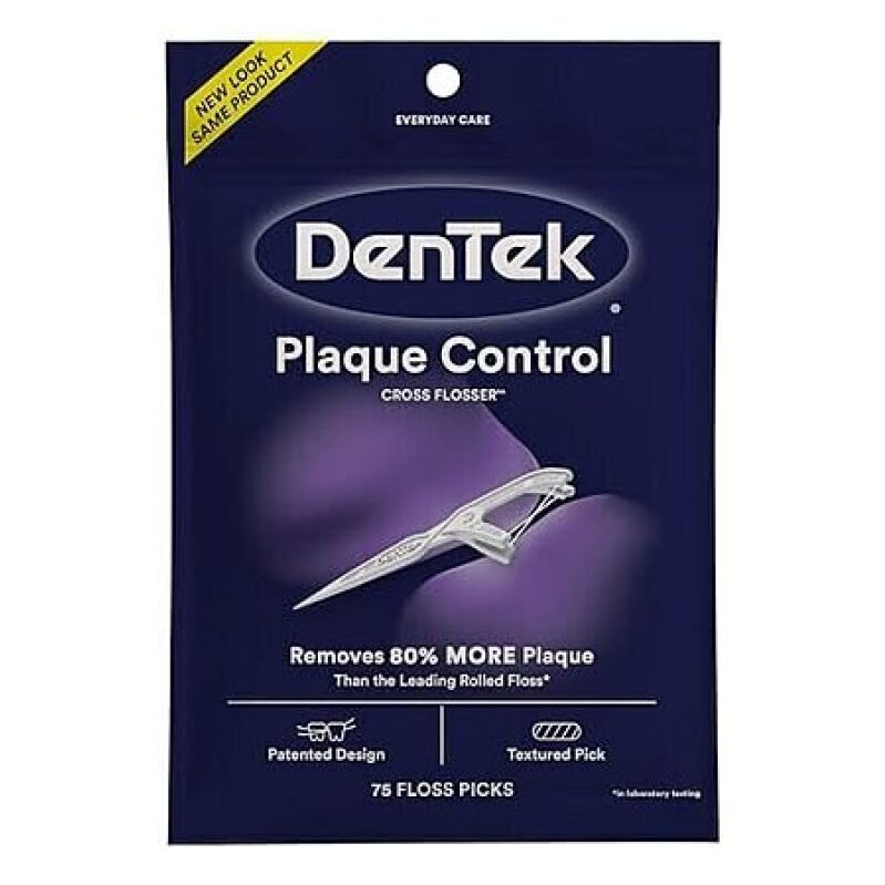 Grab DenTek X-Shaped Cross Flosser Plaque Control Floss Picks at a Discount